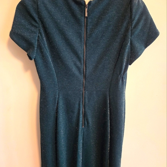 Calvin Klein Dress in Sparkling Teal - Picture 3 of 4